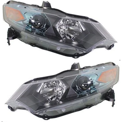 Left and Right Headlights For Honda Insight 10-11 Halogen with Bulb(s) EX LX - Image 1 of 4