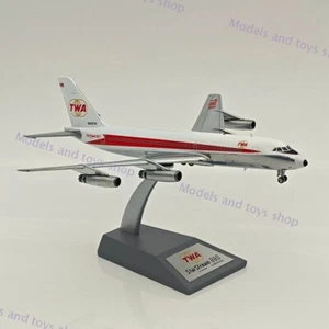 CONVAIR CV-880 TWA / N806TW WITH STAND / INFLIGHT 200 IF880TW0129P 1:200 Diecast - Picture 1 of 10