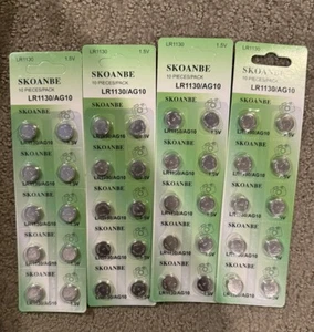 Baterías Skoanbe 10 piezas 1,5 V (4 paquetes) - Imagen 1 de 1