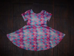 NEW Boutique Mermaid Girls Short Sleeve Twirl Dress Size 2T - Picture 1 of 1