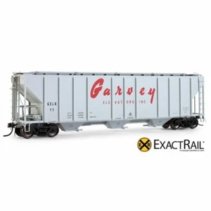 EXACTRAIL HO Garvey PS-2CD 4427 Covered Hopper GELX #27 EP-80172-4 - Picture 1 of 6