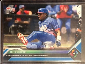 2023 Topps Now #WBC-1 Yoelkis Guibert Team Cuba 23/49