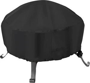 Himal Outdoors Fire Pit Cover- Heavy Duty Waterproof 600D Polyster with PVC Coat - Picture 1 of 12
