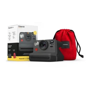 Polaroid Original Now Autofocus i-Type Instant Camera Black + Red Pouch (006153) - Picture 1 of 11