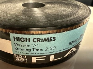 35MM Movie Trailer - High Crimes (2002) - Scope Format -  Version A - Picture 1 of 5