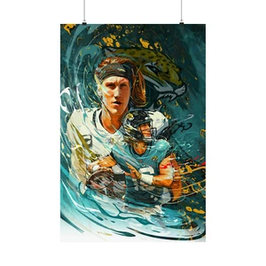 Trevor Lawrence | Jacksonville Jaguars | POSTER | Sports Wall Art | Gift for Him - Picture 1 of 3