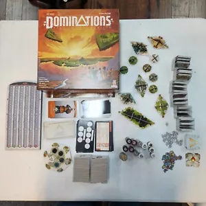 Dominations Road To Civilization Board Game - Complete - Picture 1 of 13