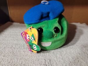 Vintage Gund VEGGIE TALES French Pea Phillipe Plush Toy ( NEW WITH Tags)
