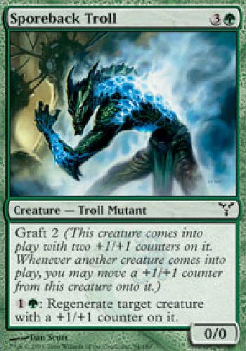 SPOREBACK TROLL Dissension MTG Magic the Gathering Cards DJMagic - Image 1 of 1
