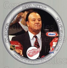 1993-94 Kraft Peanut Butter Discs NHL Coaches #3 Scotty Bowman