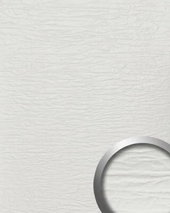 WallFace 24937 CRASHED Snow White Revestimiento de pared 3D blanco mate 2,6 m2 - Imagen 1 de 3