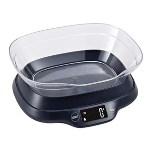 Genuine! ACURITE Digital Kitchen Scale with Bowl & Backlight Display 5kg Black! - Foto 1 di 2