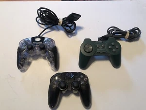 Bundle lot of 3rd party PS1 & PS2 Untested Hand Controllers - Picture 1 of 5