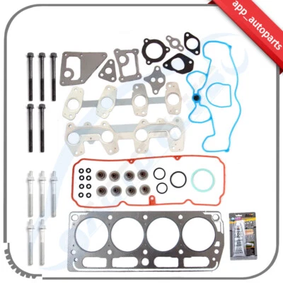 Juego de 5 pernos de junta de culata VIN 1998-2003 para Chevrolet GMC Sonoma Pontiac 2,2 L Foto 1 de 4