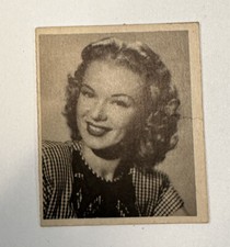 1948 Bowman America's Favorite Screen Stars Card - Roberta Jonay #14