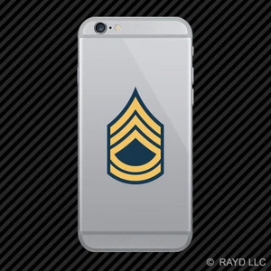E-7 Sergeant First Class Insignia Cell Phone Sticker Mobile us army - Picture 1 of 1