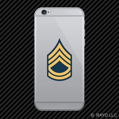 E-7 Sergeant First Class Insignia Cell Phone Sticker Mobile us army - Image 1 of 1
