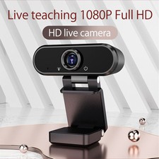 1080P HD Webcam W/Microphone For Desktop With USB Plug For Game Live Broadcast