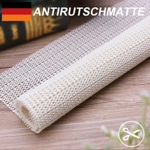 2X Antirutschmatte Teppichunterlage Gleitschutz Netz Matte Stopper zuschneidbar - Bild 1 von 13