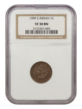 1909-S Indian 1C NGC VF30