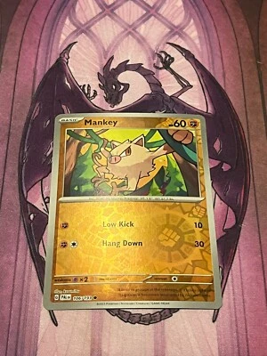 Mankey - 106/193 Paldea Evolved Pokemon Reverse Holo Foil Nice! - Image 1 of 2