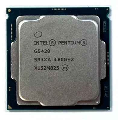 Intel Pentium Gold G5420 Desktop CPU - Used, Working - Image 1 of 2