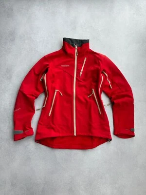 Norrona Svalbard Flex1 Woman Softshell Red Jacket Sz XS - Image 1 of 4