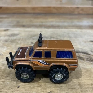 Vintage ARCO 4x4 Chevy Offroad Truck Brown Hong Kong Die Cast - Picture 1 of 8