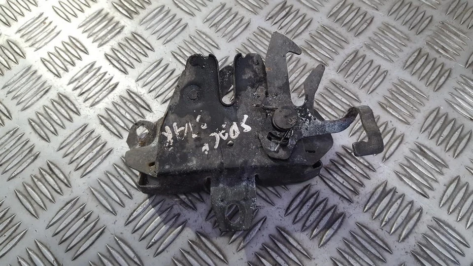 Bloqueo de capó Mitsubishi Space Star 2000 - Pestillo de capó usado, genuino #407418-78 Foto 1 de 1