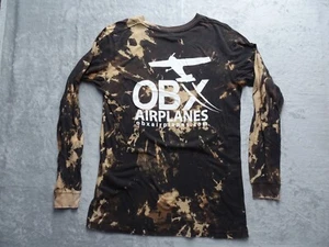 OBX Flugzeuge Langarm Tarnmuster T-Shirt Flug Touren Unterricht Large - Bild 1 von 10