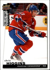 2008-09 Collector's Choice Canadiens Hockey Card #25 Chris Higgins