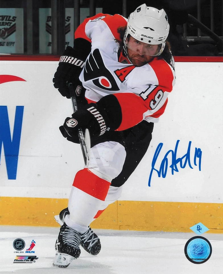 Foto firmada autografiada por Scott Hartnell 8x10 Flyers Predators (JSA PSA Pass) Foto 1 de 1