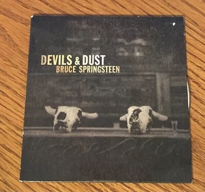 BRUCE SPRINGSTEEN "DEVILS & DUST" RARE ORIGINAL 2005 USA CD SINGLE PROMO - Picture 1 of 1