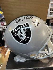 OAKLAND RAIDERS Art Shell #78 FIRMADO F/S RÉPLICA CASCO CORTE 89 JSA - Imagen 1 de 2