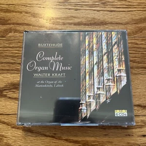 Buxtehude - Complete Organ Music - Walter Kraft - 6 CD Set - New E24-1119 - Imagen 1 de 6