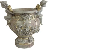 XXL Vase Tisch Dekoration Deko Vasen Antik Stil Skulptur Figur Kelch Rom 51cm - Bild 1 von 5
