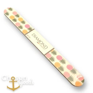 Diamond Cosmetics Fun File #2 Double Sided Grit 240 & 320 Pineapple Manicure - Picture 1 of 3