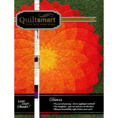 Quiltsmart Dahlia Pattern Kit - Image 1 of 2