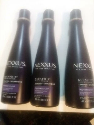 Nexxus Keraphix Damage Healing Shampoo 13.5 oz (Lot of 3) FREE SHIPPING - Image 1 of 4