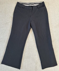 Metaphor Courtney Women's Slacks Size 8 Gray Bootcut Flare Pockets Dress Pant - Picture 1 of 14