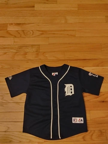 Prince Fielder Detroit Tigers MLB Majestic Toddler Jersey Size 5/6 Cover
