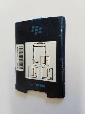 Raro repuesto de cubierta de puerta trasera para teléfono Verizon Blackberry Storm 9530 Foto 1 de 4