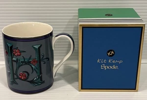 SPODE Mug Alphabet Letter H Monogram Cup by Kit Kemp Collectable Floral NOB Gift - Picture 1 of 24