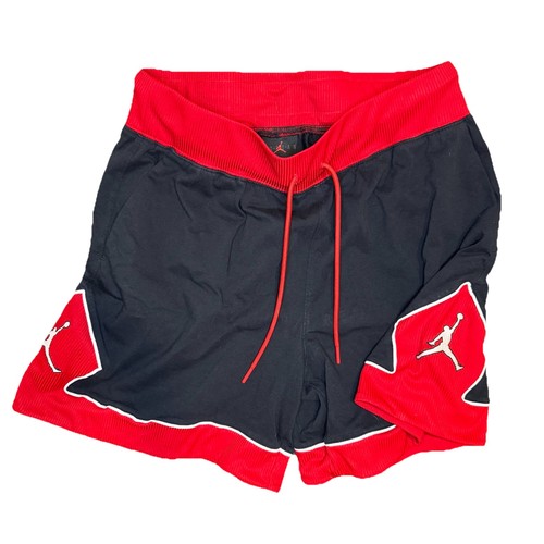 Pantaloncini da basket Air Jordan donna gioventù L Diamond rosso nero
