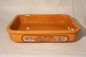 Val Do Sol Made Portugal Casserole Rectangular Baking Dish 10 x 9 - Picture 1 of 9