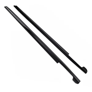 ABS Side Panel Extension Kit for BMW 3 Series G20 G28 330i M340i 2019-2024 Black - Picture 1 of 16