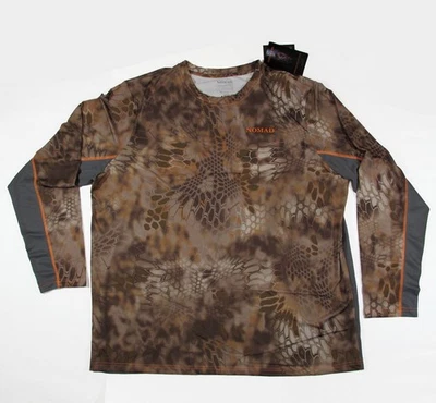Nomad Long Sleeve Cooling Tee (Kryptek Banshee, 3XL) - Hunting, Outdoors - Image 1 of 4