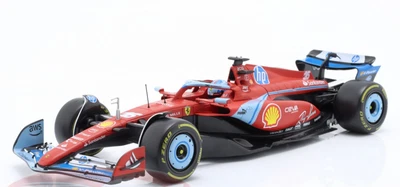 BBURAGO FERRARI FORMULA 1 SF-24 C. LECLERC MIAMI GP  SCALA 1:18- 18-16815 - Immagine 1 di 4