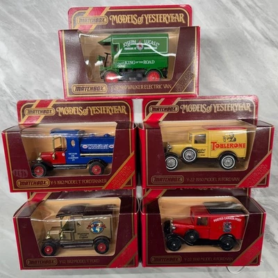 Matchbox Models of Yesteryear 5 Limited Edition Models All New in Boxes Lot of 5 - Image 1 of 4