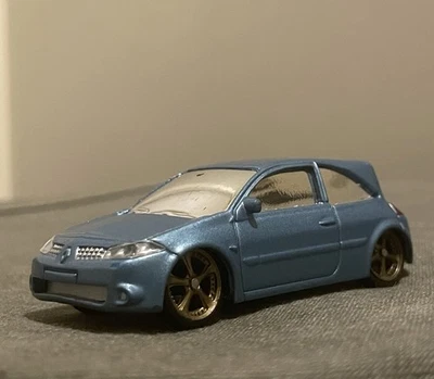 Miniature Norev Renault Megane 2 RS Illusion GTI Tuners 1/64 1:64 état correct - Photo 1/4